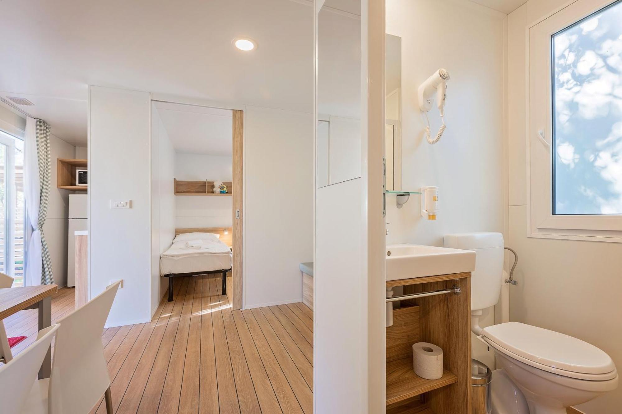 Maistra Camping Vestar Mobile Homes Rovigno Camera foto Interior of a mobile home