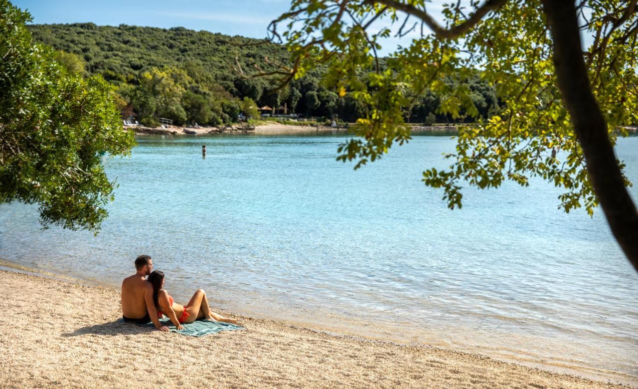 Maistra Camping Vestar Mobile Homes Rovigno Esterno foto Beach in the Bay of Poetto